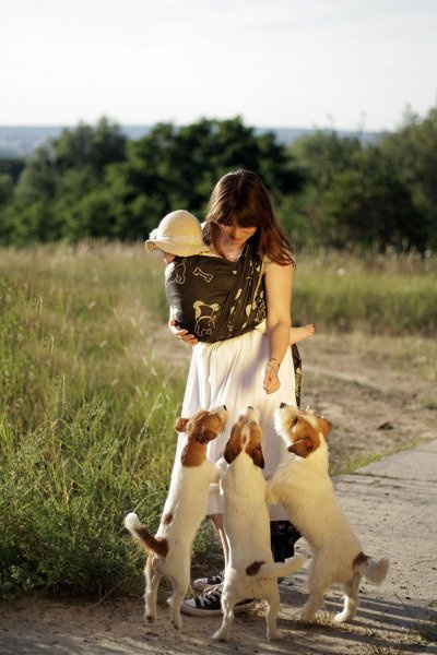 Chusta tkana EverySlings  Wrrrap me Chase