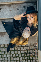 Chust tkana LennyLamb - Pawi Ogon - Pitch Black