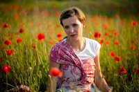 Chusta kółkowa/Ring Sling EverySlings Moonid Queen