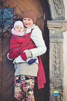 Chusta tkana Little Frog Pirop