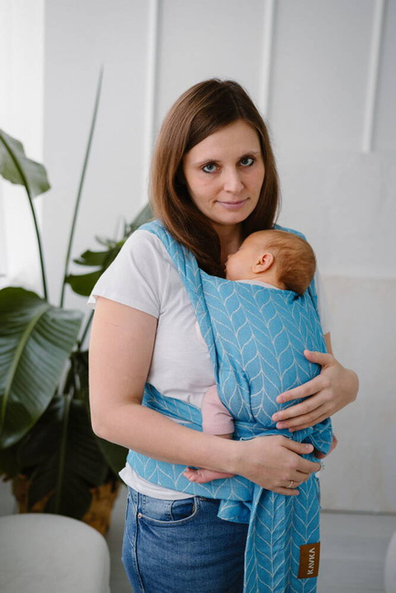 Nosidełko Kavka Handy Pro: Marina Braid (Cotton/Linen/Bamboo)