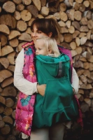 Osłonka Softshell na nosidełko Litle Frog - Teal