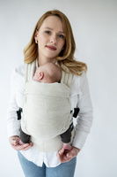 Baby Carrier Qusy Mini - Linen Beige  2.0