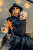 Chust tkana LennyLamb - Pawi Ogon - Pitch Black