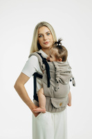 Ergonomiczne nosidełko regulowane - LennyUpGrade Pro: Mała Jodełka Almond