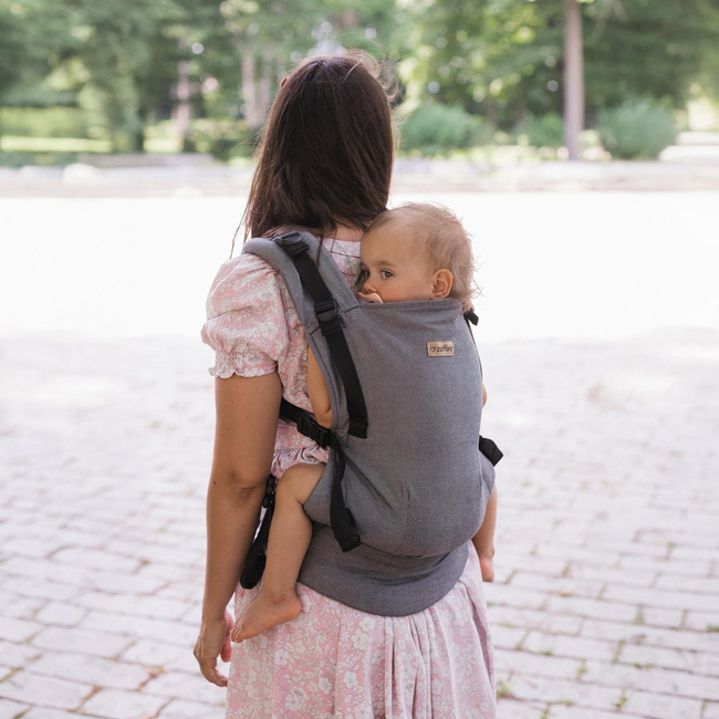 Zaffiro - baby carrier BabyGrow Roma: Grey
