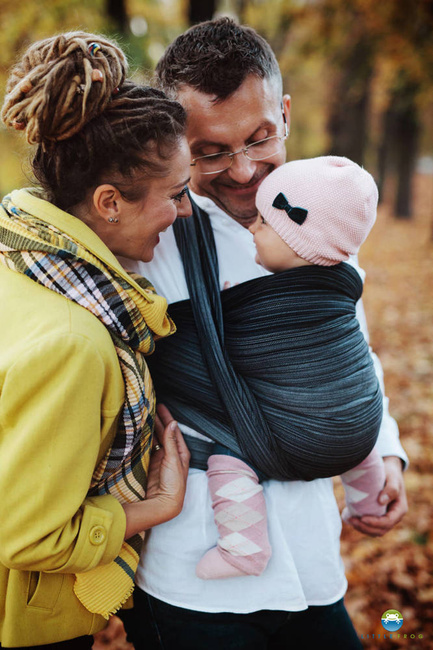 Chusta tkana Little Frog - Hematyt