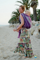 Woven wrap Little Frog Bamboo Amethyst