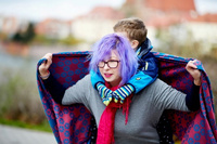 Chusta tkana EverySlings Constellation Peony