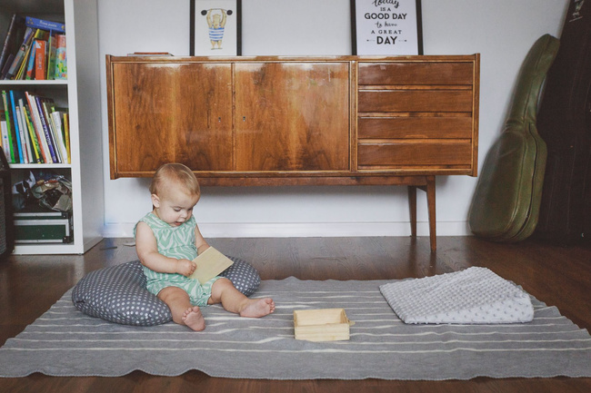 Zaffiro - Koc bawełniany Alba 75x100cm grey