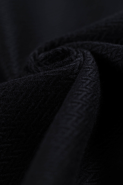 LennyHybrid Half Buckle Carrier - Basic Line Little Herringbone Ebony Black