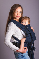 Nosidło Hybrydowe EverySlings Click&Tie soLinen Navy