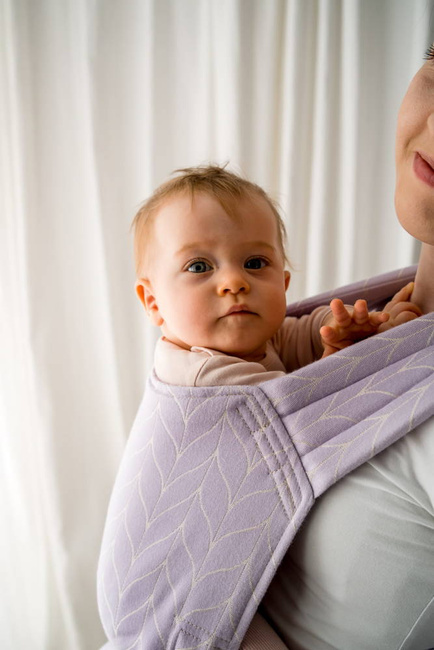 Half Buckle Kavka Handy: Lilac Braid Bamboo