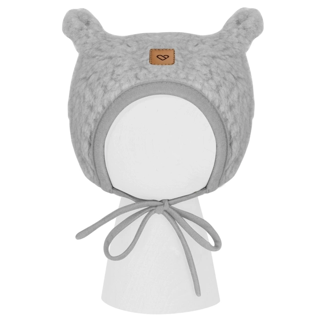 Zaffiro - Violet Hat 100% Wool – Lamb M (6-12m) Grey