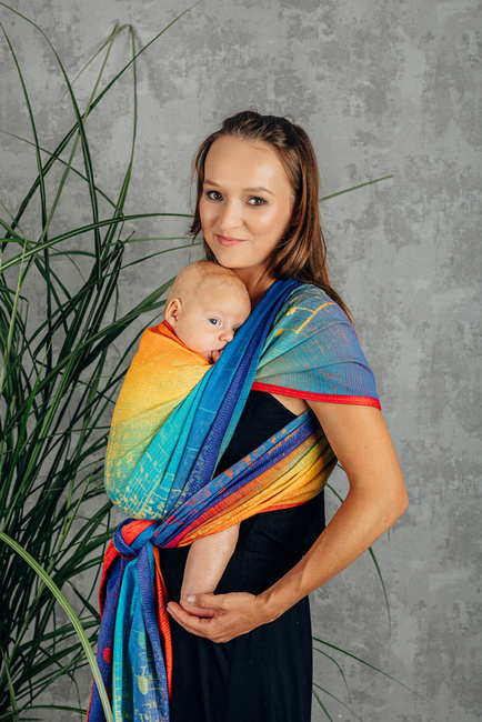 Woven wrap LennyLamb - Rainbow Symphony