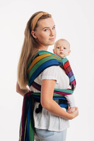 LennyHybrid Half Buckle Carrier - Carousel of Colors