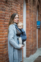 Nosidełko Kavka Multi-age steel shade