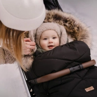 Zaffiro - Aspen GrowUp Wool Sleeping Bag - Black