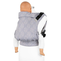 Nosidełko regulowane Fidella Fusion 2.0 Paperclips Aschblau