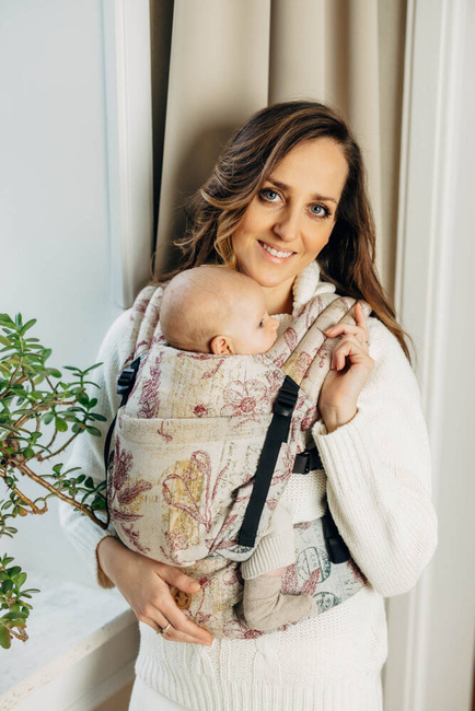 LennyLamb baby carrier LennyLight - Herbarium Reclaimed by Nature