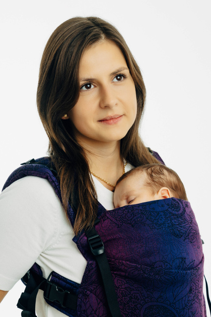 LennyLamb Baby carrier: LennyUpGrade: Vild Vine Bouqet