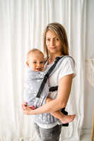 Baby carrier Kavka Multi-age: Verona Eucalyptus