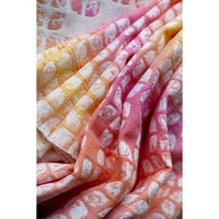 Chusta kółkowa Yaro Petals Ultra Cotton Candy Rainbow