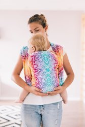 Chusta tkana Be Lenka - Mandala Rainbow