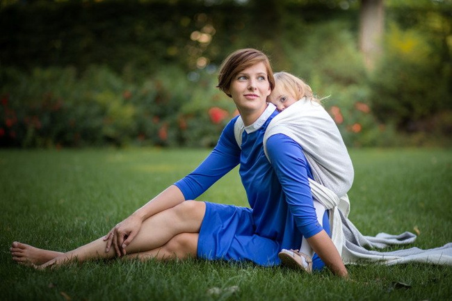 Chusta kółkowa/Ring Sling EverySlings Sweetheart Honey Moon