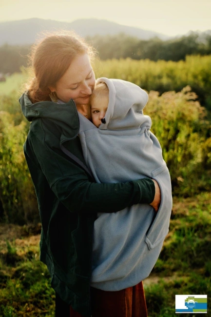 Little Frog Polar Baby Cover - Cosy Frog Sliver