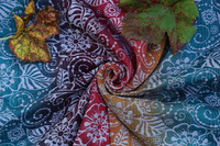 Szal Yaro Ava Trinity Sepia Rainbow