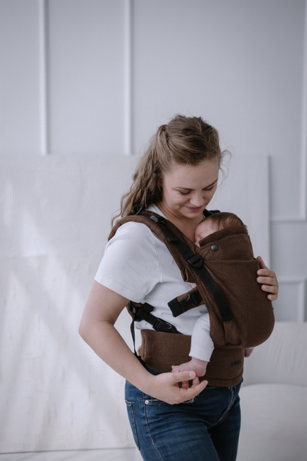 Baby carrier Kavka Multi-age Pro: Heban Linen 