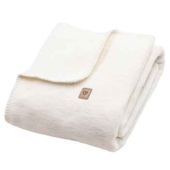 Zaffiro - Oslo Cotton Blanket 75x100, milk