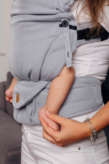 Nosidełko: LennyUpGrade Mała Jodełka Szara