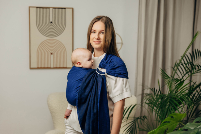 Basic Line LennyLamb Ring Sling - Cobalt