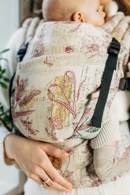 LennyLamb baby carrier LennyLight - Herbarium Reclaimed by Nature