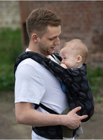 Nosidełko Kinder Hop Multi Grow: Dots Dark Grey