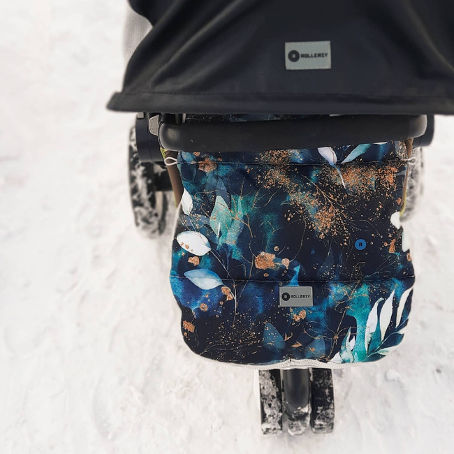 Rollersy - All-Year Footmuff - Gold Dust Black