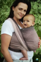 Chusta tkana Little Frog - Tencel Charmy Cube