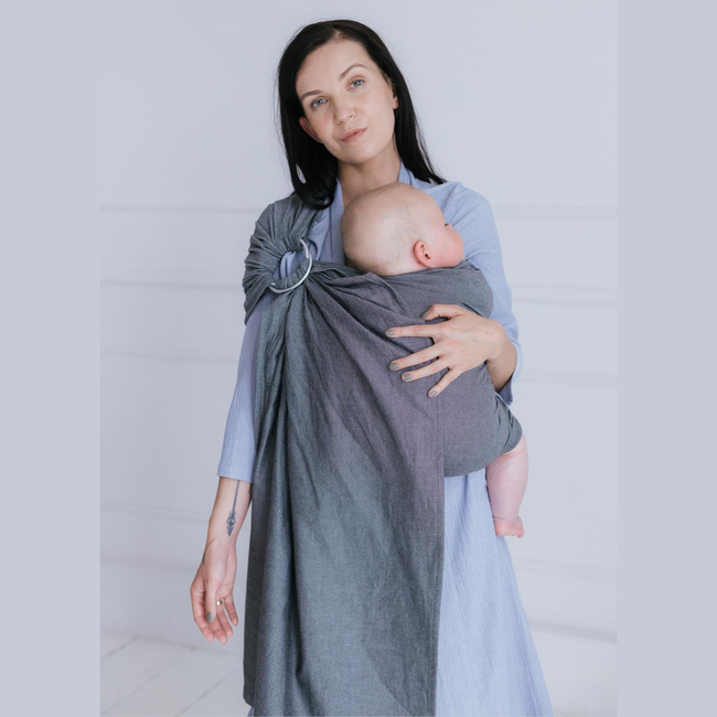 Zaffiro Ring Sling Hug Me - Roma: Grey