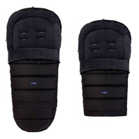 Zaffiro - Śpiwór do wózka iGrow 2.0 Plusz + Czarny