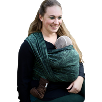 Chusta tkana Yaro Slings - Yaro Rococo Black Olive