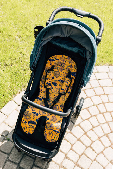 LennyLamb Anti-sweat pram liner (for a stroller) - Under The Laves: Golden Autumn