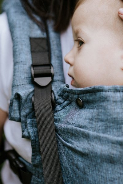 Nosidełko Kavka Multi-age River linen