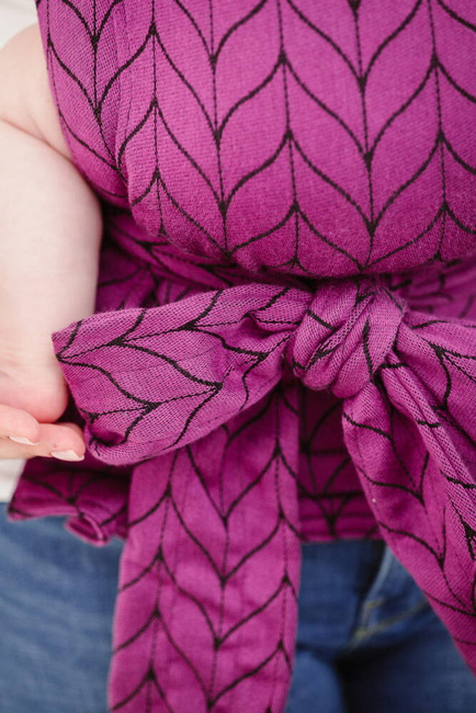 Nosidełko Kavka Handy: Aubergine Braid 2024