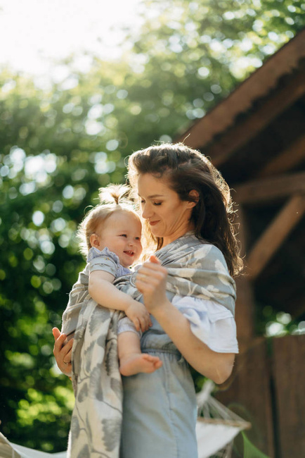 LennyLamb Ring Sling - Rainforest Serene