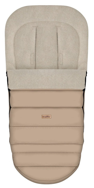 Zaffiro -  Regulowany wełniany śpiwór iGrow Aspen 0-36m Vanilla