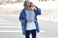 Chusta kółkowa Yaro La Vita Dark Blue (2m.)