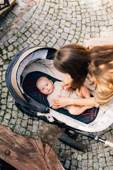 Antypotowa wkładka do gondoli - Czarny Opal