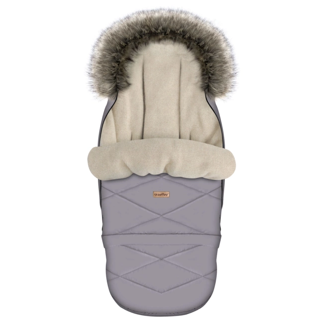 Zaffiro - Aspen GrowUp Wool Sleeping Bag - Steel Grey